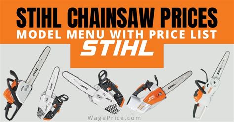 chainsaw price list philippines|STIHL Chainsaws, Saw chains and Guide bar Electric .